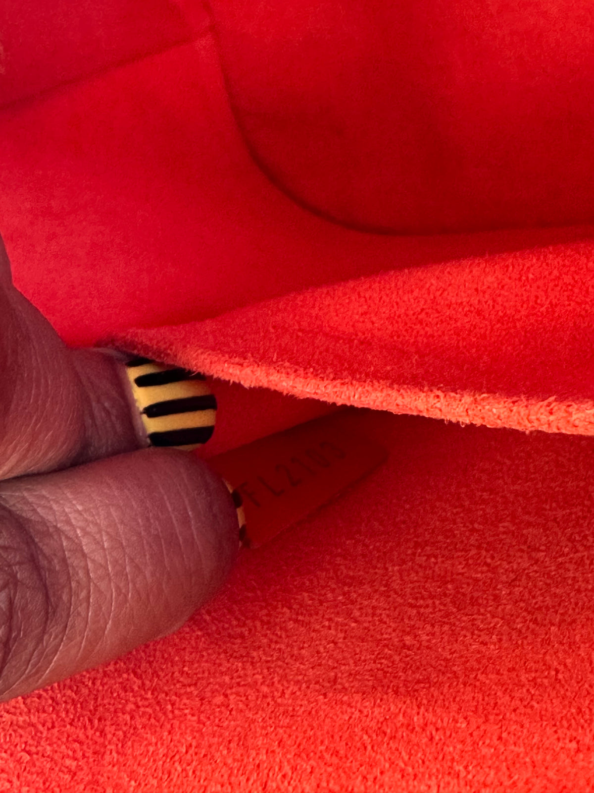 Louis Vuitton Alma BB in Epi Orange