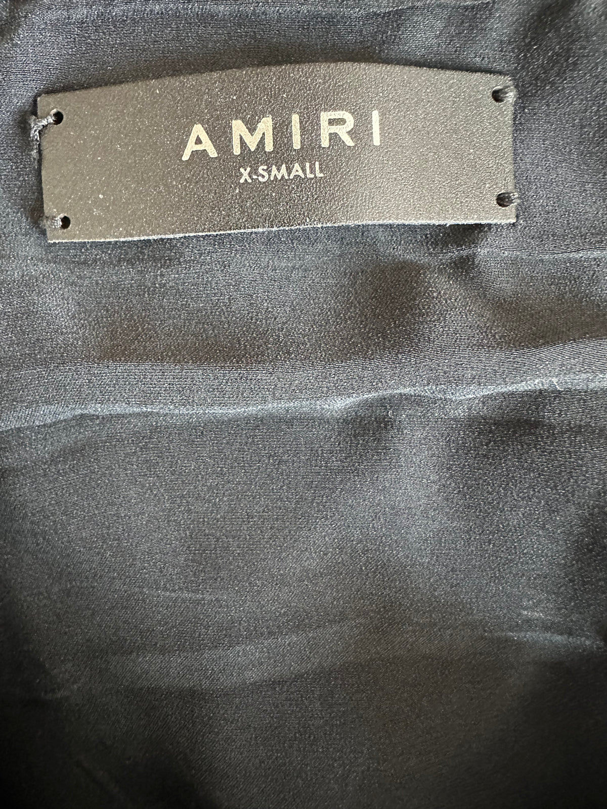 Amiri Star Embroidered Halter Top in Black