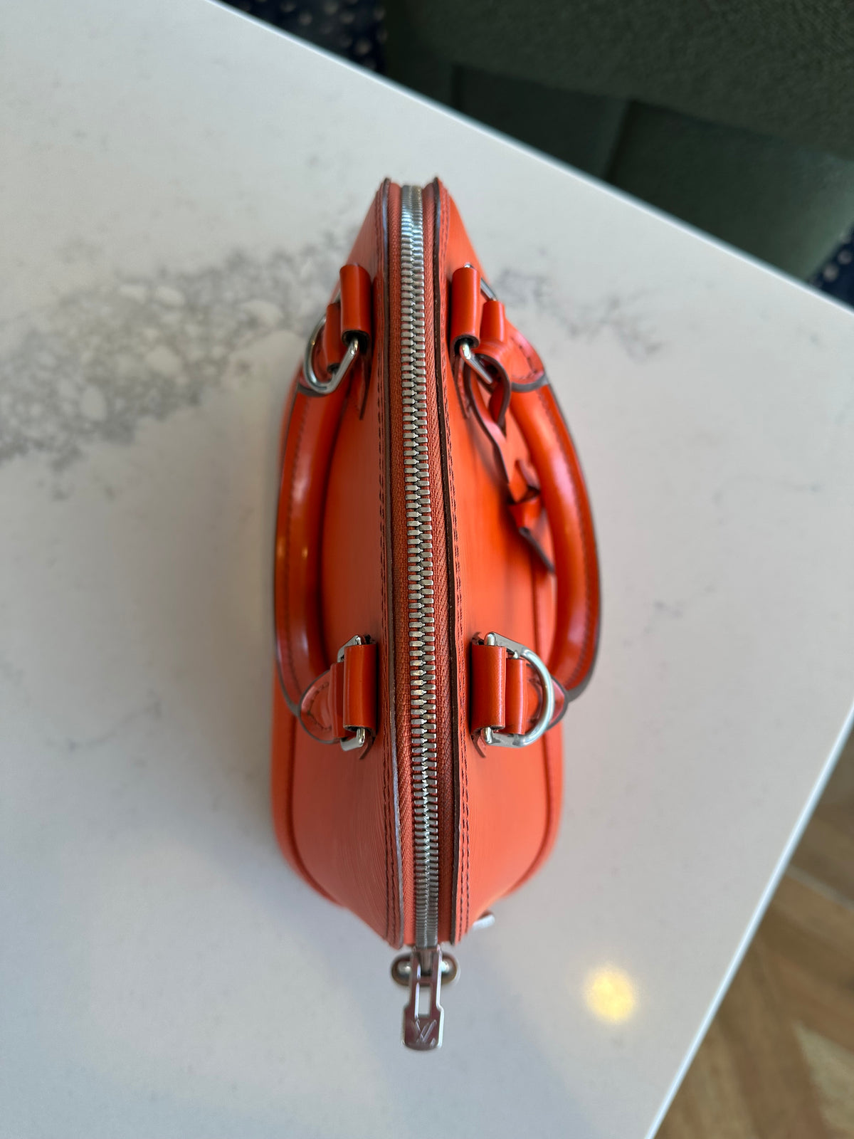 Louis Vuitton Alma BB in Epi Orange
