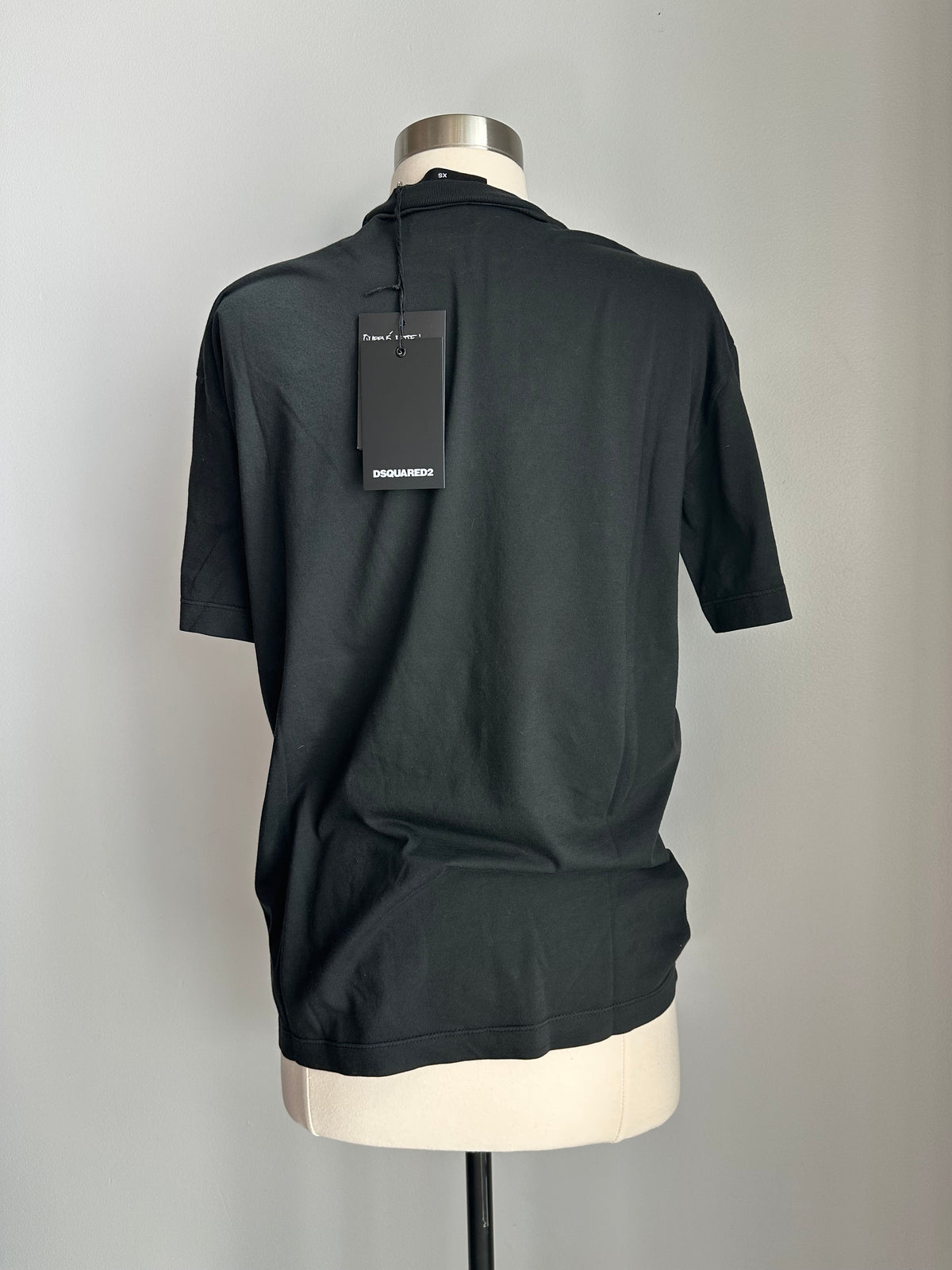 Dsquared2 Black Graphic T-shirt