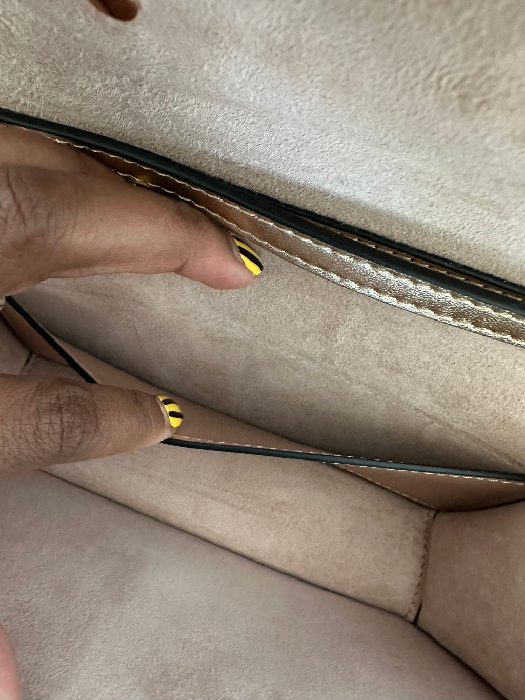 Valentino Gold Crystal Mini Bag