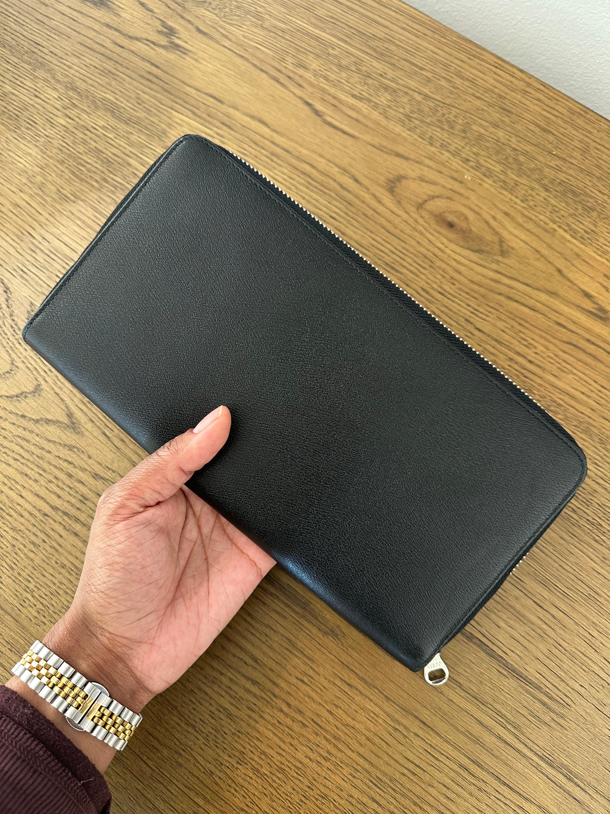 Loewe Long Unisex Wallet in Black Leather