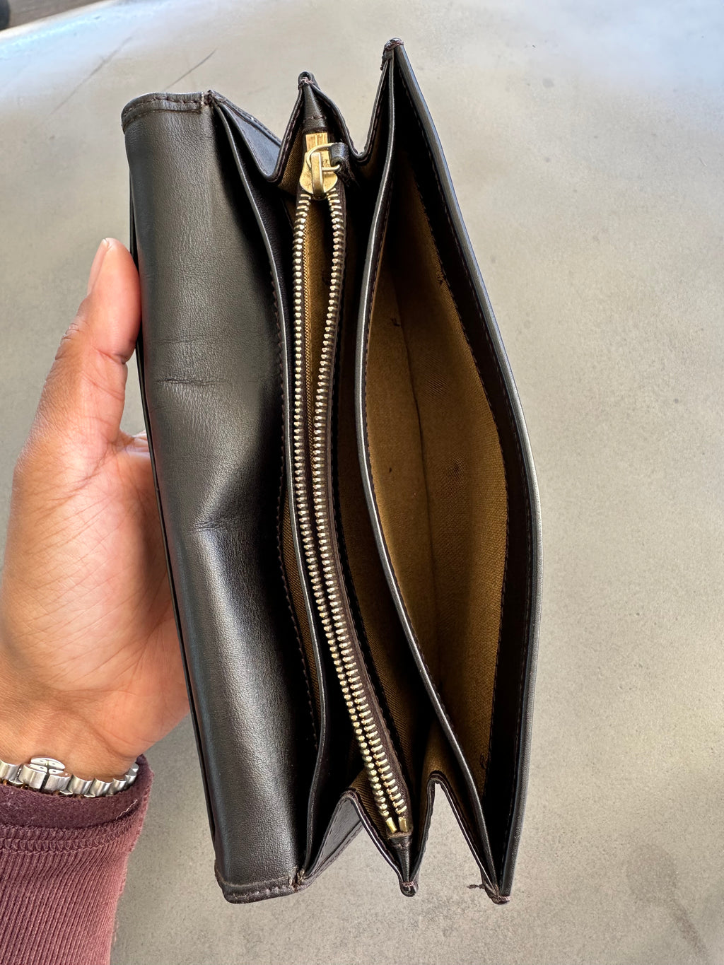Fendi Vintage Wallet in Brown Monogram