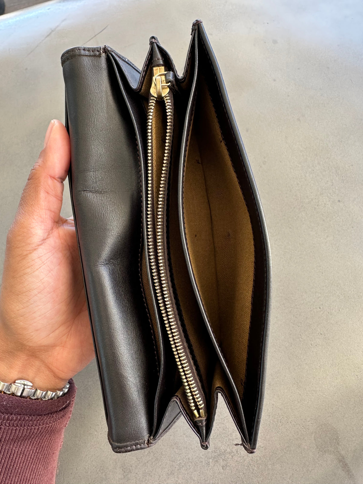 Fendi Vintage Wallet in Brown Monogram