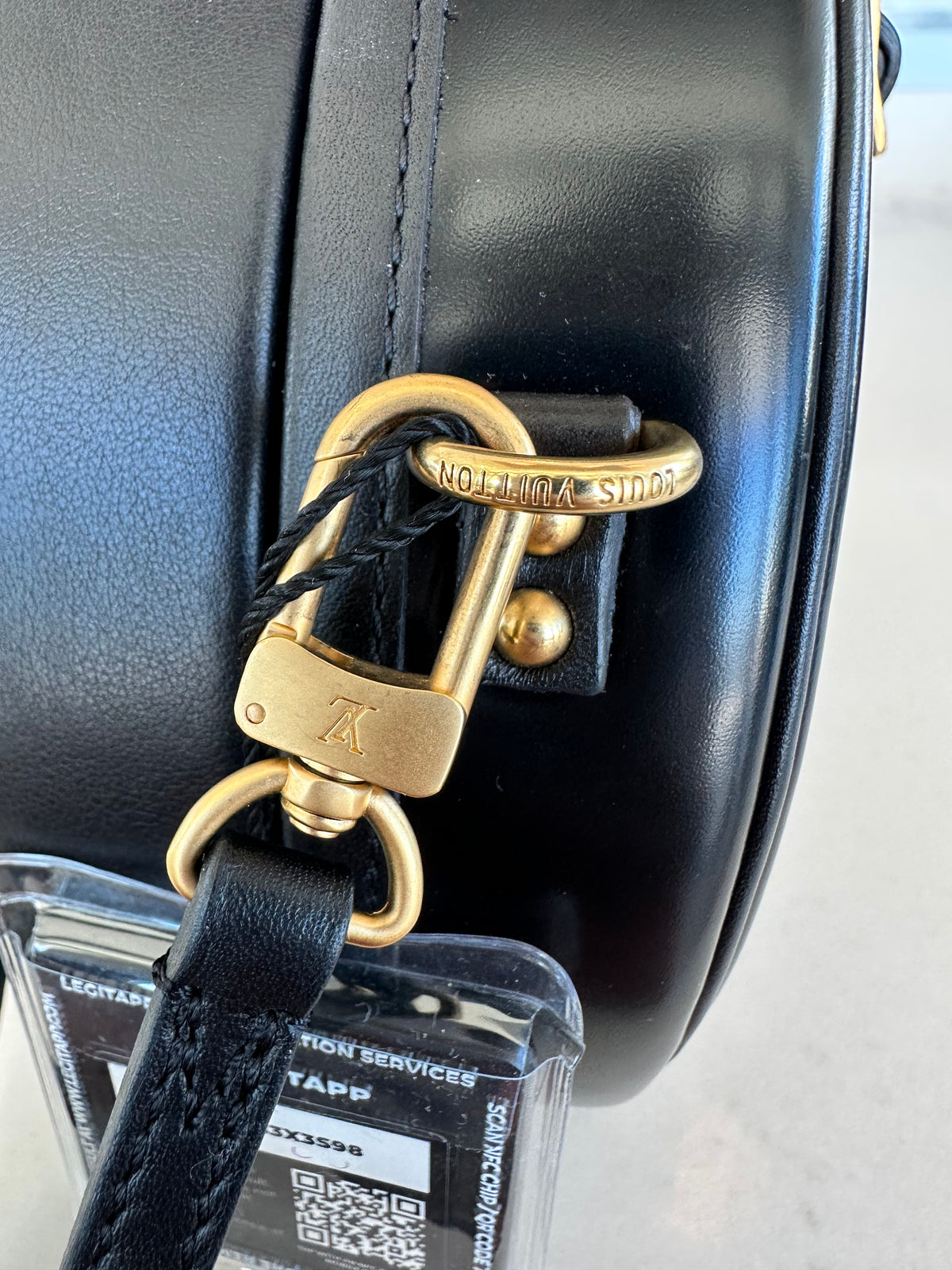 Louis Vuitton Petite Boite Chapeau in Anachro Bleu
