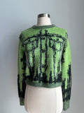 Diesel Sweater in Green Mohair