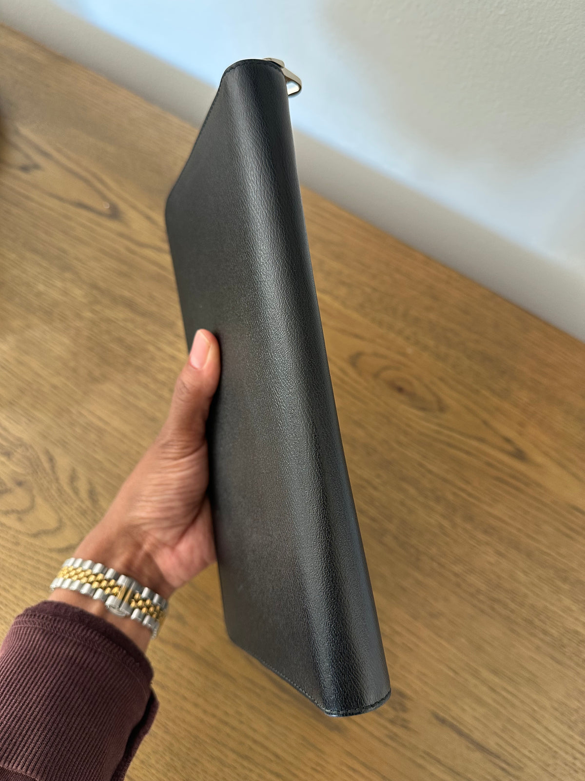 Loewe Long Unisex Wallet in Black Leather
