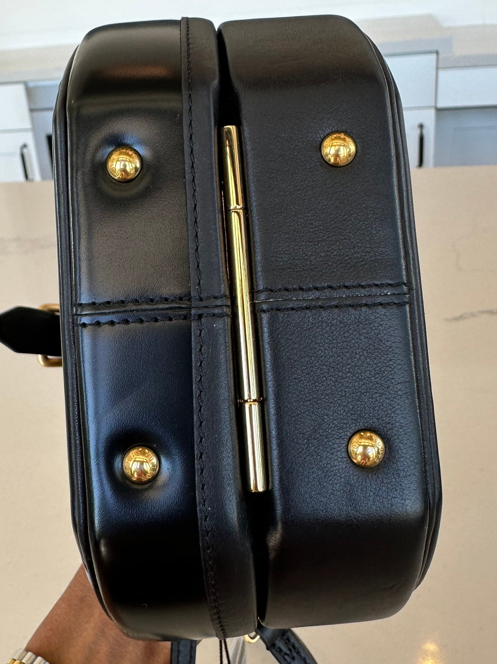 Louis Vuitton Petite Boite Chapeau in Anachro Bleu