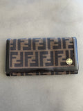 Fendi Vintage Wallet in Brown Monogram
